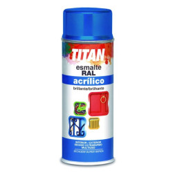 Spray pintura acrí­lica RAL 9010 Titanlux 400ml