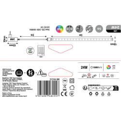 Tira LED 5m 24W IP65 Inspire