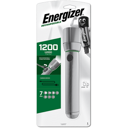 Linterna LED recargable Energizer Vision HD