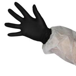 Guantes nitrilo negro talla L Pack 100