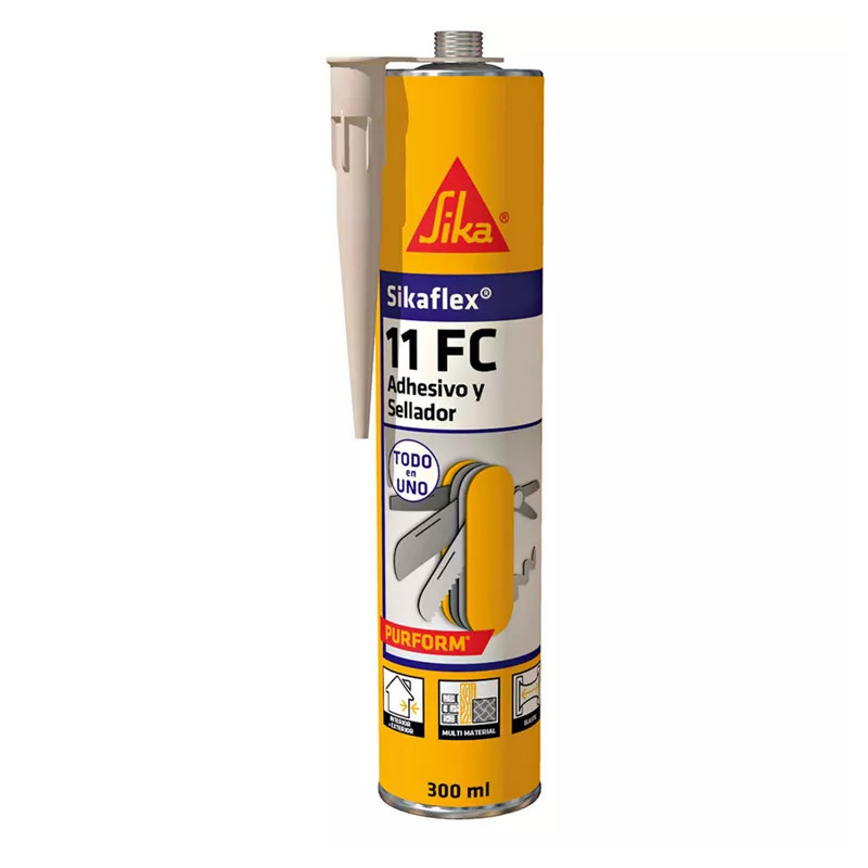 Sellador poliuretano Sika Sikaflex 11FC 300ml