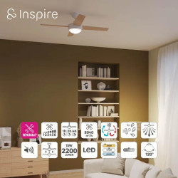 Ventilador de techo Inspire Aveiro 122cm