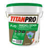 Pintura plástica blanca mate 15L TITANPRO P-70