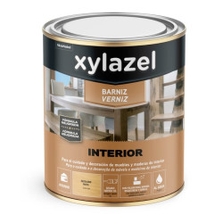 Barniz incoloro satinado 750ml Xylazel